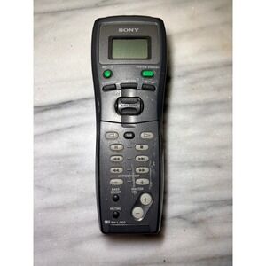 Sony RM-LJ302 AV System Remote Control LCD Screen Commander Black TESTED